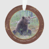 Gedenkfeier zum Foto Wildtiere Ornament (Vorderseite)