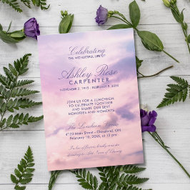 Gedenkfeier zum Gedenken an die Violetwolken Einladung