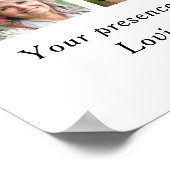 Gedenkfeier zum Lebensangebot 27 FotoCollage Poster (Ecke)