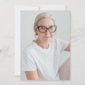 Gedenkfeier zum Lebensfoto-Collage Einladung (Rückseite)