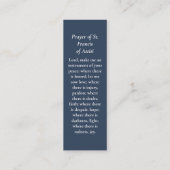 Gedenkfeier zum Malen von Lebensgebet Telefonnummerkarte (Rückseite)