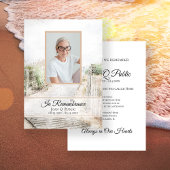 Gedenkfeier zum Todestag am Strand Einladung