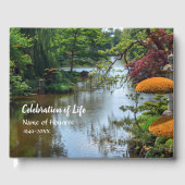 Gedenkfeier zum Zen-Garten in Japan Gästebuch (Vorderseite)