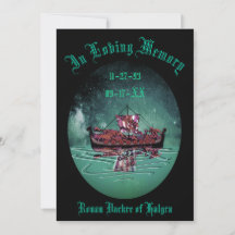 Gedenkfeier zur Beerdigung 