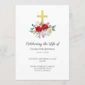 Gedenkfeier zur Beerdigung des Lebens durch die Ro Programm (Vorderseite)