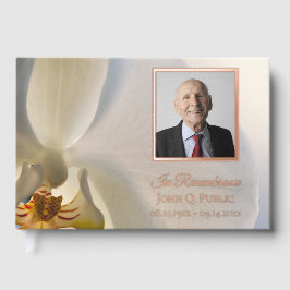 Gedenkfeier zur Blume der Weißen Orchidee Gästebuch