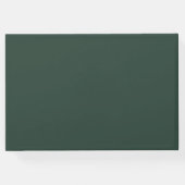 Gedenkfeier zur katholischen Beerdigung Gästebuch (Rückseite)