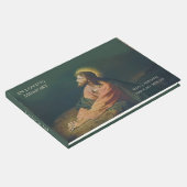 Gedenkfeier zur katholischen Beerdigung Gästebuch (Ecke)