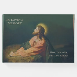 Gedenkfeier zur katholischen Beerdigung Gästebuch