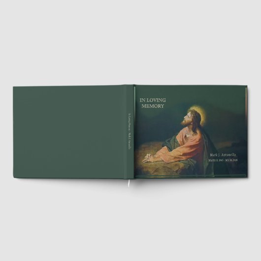 Gedenkfeier zur katholischen Beerdigung Gästebuch (Voll)