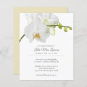 Gedenkfeier zur Orchid-Beerdigung - Einladung (Vorne/Hinten)