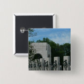 Gedenkfeiern des Zweiten Weltkriegs in Washington Button (Vorne & Hinten)