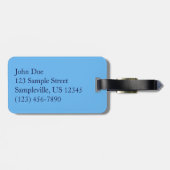 Gedenkfeiern des Zweiten Weltkriegs in Washington  Gepäckanhänger (Rückseite horizontal)