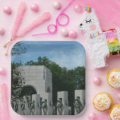 Gedenkfeiern des Zweiten Weltkriegs in Washington Pappteller (Party)