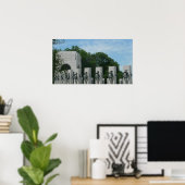Gedenkfeiern des Zweiten Weltkriegs in Washington Poster (Heimbüro)
