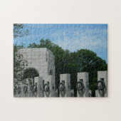 Gedenkfeiern des Zweiten Weltkriegs in Washington Puzzle (Horizontal)