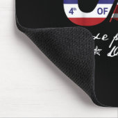 Gedenkfeiertag - Militär _ 4. Juli Mousepad (Ecke)