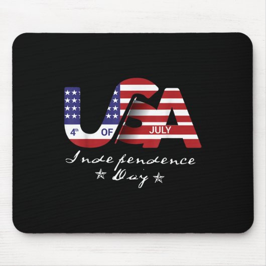 Gedenkfeiertag - Militär _ 4. Juli Mousepad (Vorne)