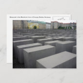 Gedenkfeld berlin postkarte (Vorne/Hinten)