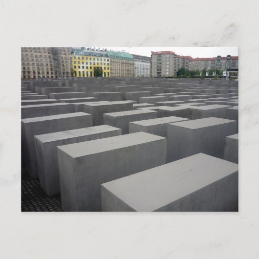 Gedenkfeld berlin postkarte (Vorderseite)