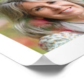 Gedenkflorale feiert Leben 21 FotoCollage Poster (Ecke)