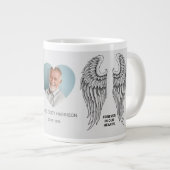 Gedenkflügel Foto Jumbo-Tasse (Vorderseite Rechts)