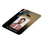 Gedenkfoto Gebets-Pilot-Flugzeug Flug Magnet (Linke Seite)