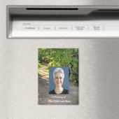 Gedenkfoto-Gebetsweg-Wald-Bäume Magnet (In Situ (Geschirrspüler))