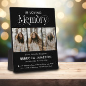 GedenkfotoCollage "In Love Memory" Fotoplatte