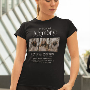 GedenkfotoCollage "In Love Memory" T-Shirt