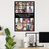 GedenkfotoCollage Poster (Heimbüro)