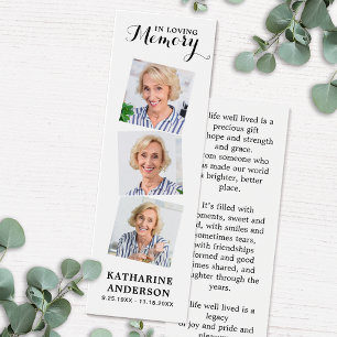 Gedenkgedicht 3 Foto Beerdigung Gebet Lesezeichen