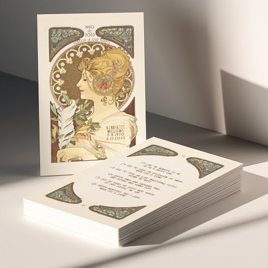 Gedenkgedicht Beerdigung Gefallen Mini-Lesezeichen Visitenkarte