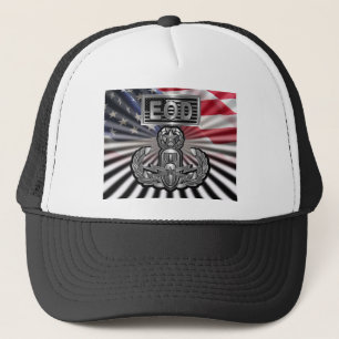 Gedenkgeschenk "EOD Master Blaster" Truckerkappe
