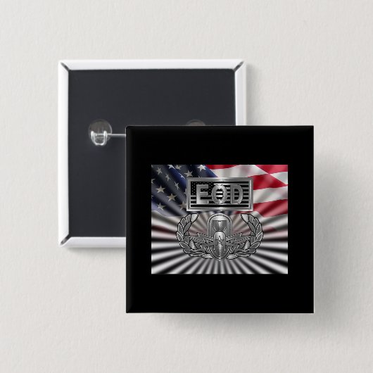 Gedenkgeschenk "Senior EOD" Button (Vorne & Hinten)