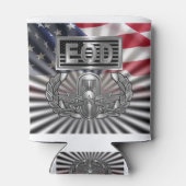 Gedenkgeschenk "Senior EOD" Dosenkühler (Rückseite)