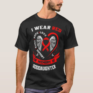 Gedenkgeschenke für den Verlust der Herzkrankheit T-Shirt