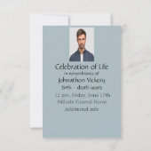 Gedenkgottesdienst Einladung zur Strandpromenade (Rückseite)