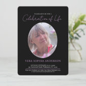 Gedenkgottesdienst Herzoval Foto Schwarz-weiß Einladung (Stehend Vorderseite)