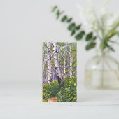 Gedenkgutschein Visitenkarte (Stehend Vorderseite)