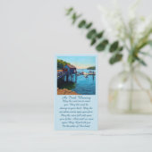 Gedenkgutschein Visitenkarte (Stehend Vorderseite)