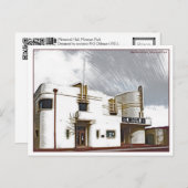 Gedenkhalle, Mosman Park Postkarte (Vorne/Hinten)