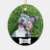 Gedenkhund oder Katze Keramik Ornament (Links)