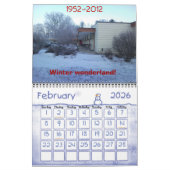 Gedenkkalender 1952-2012 kalender (Feb 2026)
