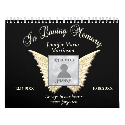 Gedenkkalender Kalender (Titelbild)