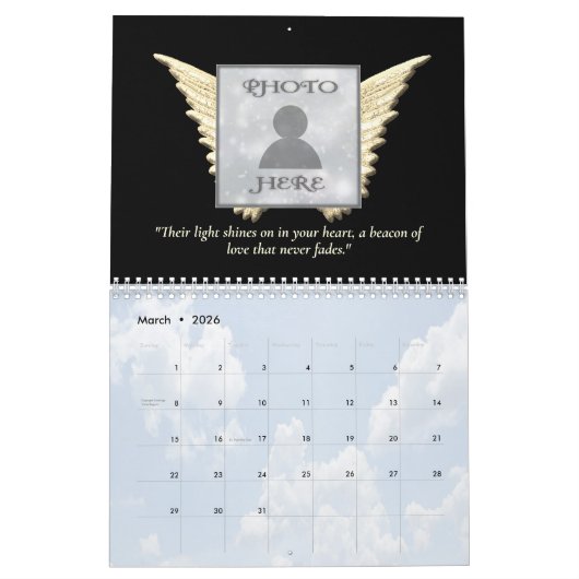 Gedenkkalender Kalender (Mär 2026)