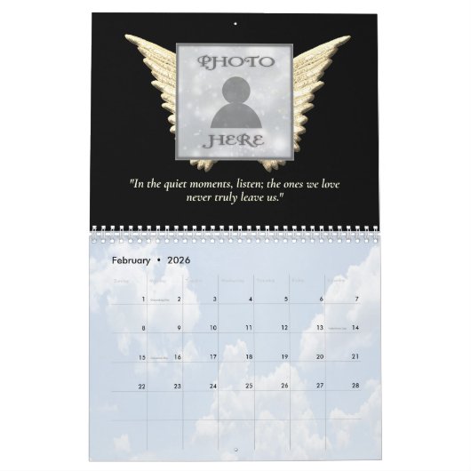 Gedenkkalender Kalender (Feb 2026)