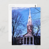 Gedenkkapelle Harvard Postkarte (Vorne/Hinten)