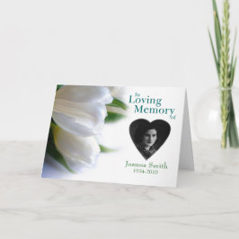 Gedenkkarte Ankündigung