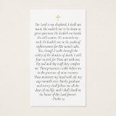 Gedenkkarte | Boho Frame (Rückseite)